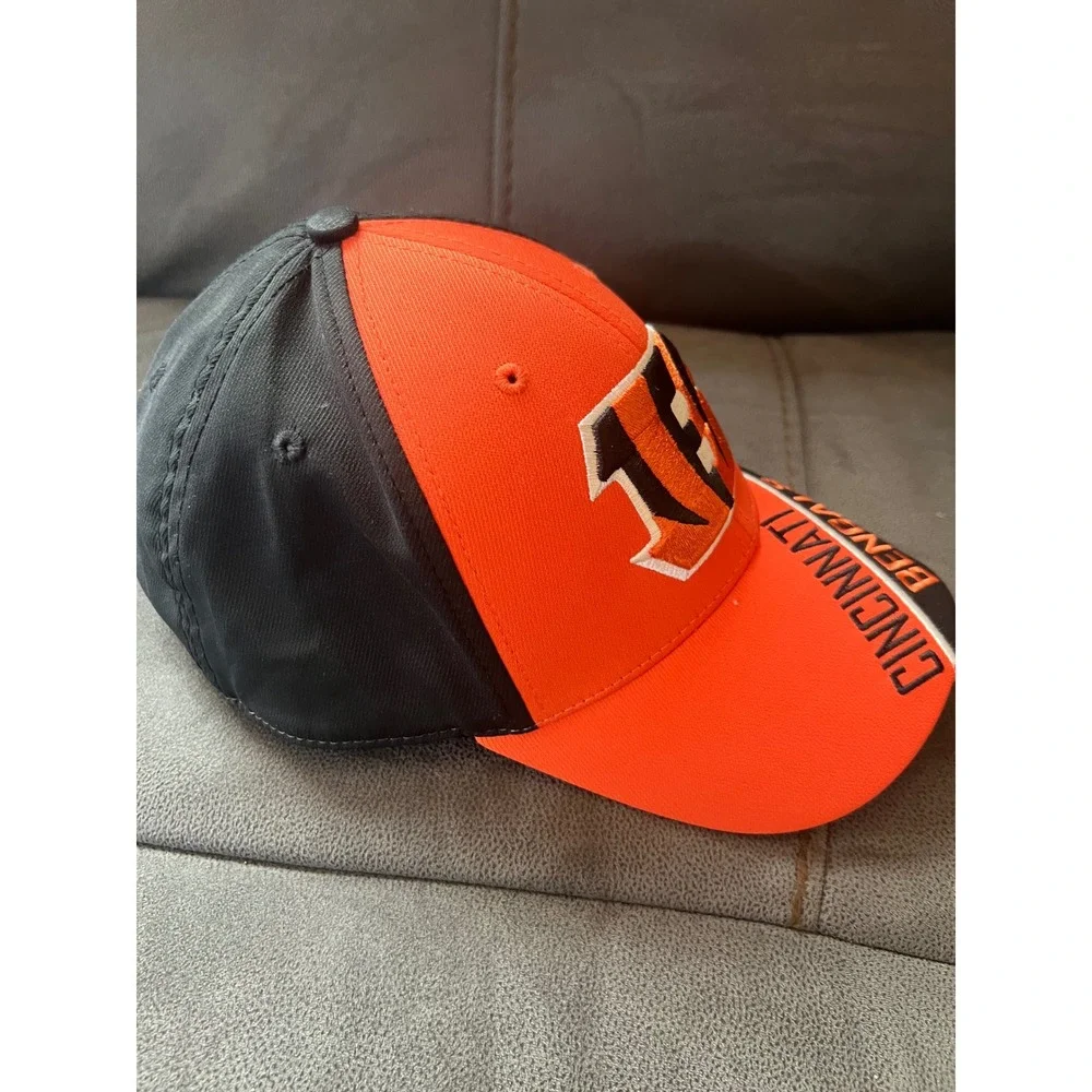 Cincinnati‎ Bengals 47 Brand NFL Orange Black Embroidered Logo Baseball Cap OSFA